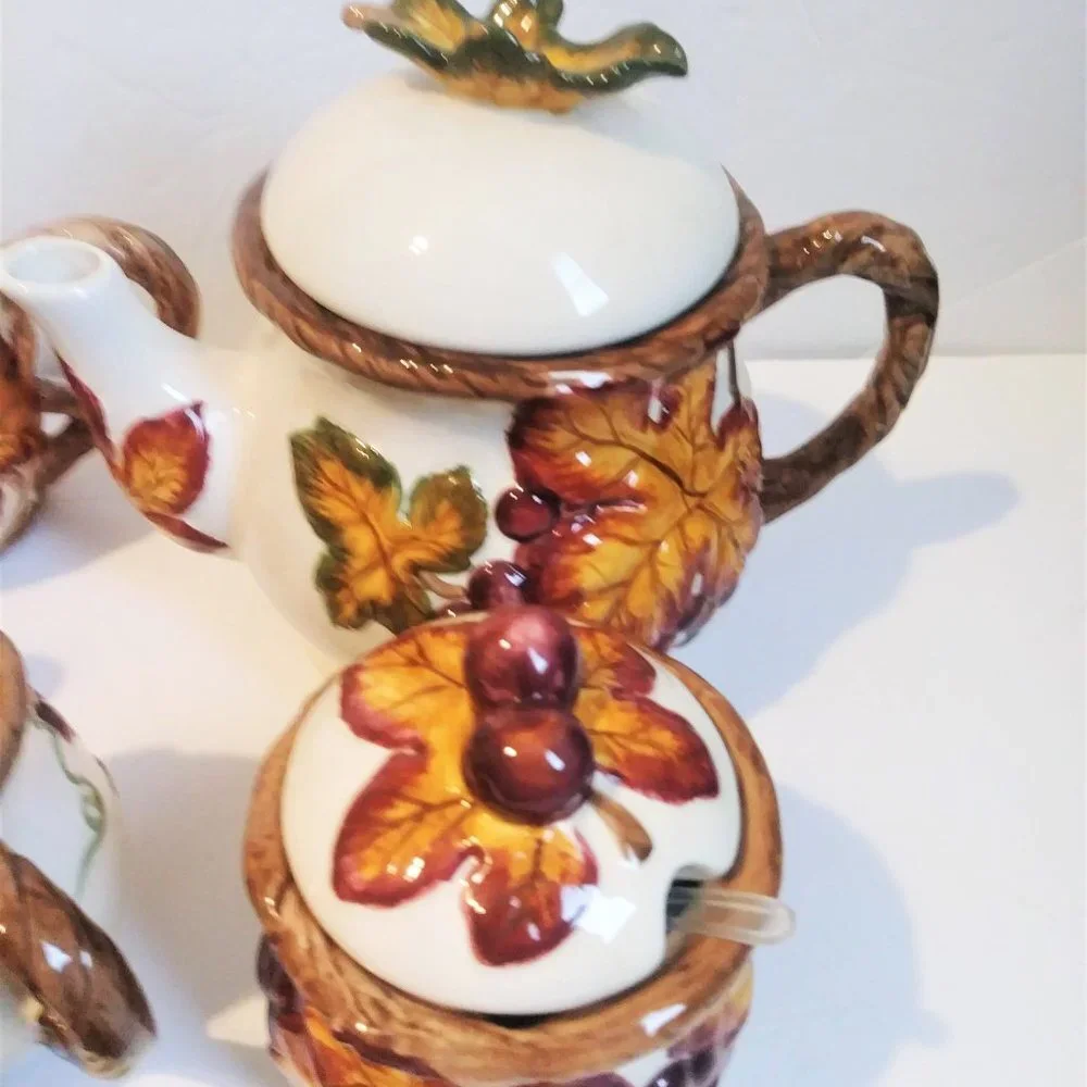BICO‎ China Bring In The Autumn Tea Server Set - Picture 3 of 10